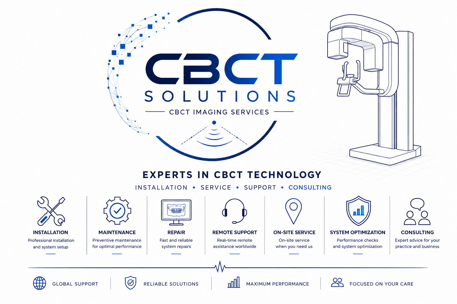CBCT Solutions – full logo and service overview